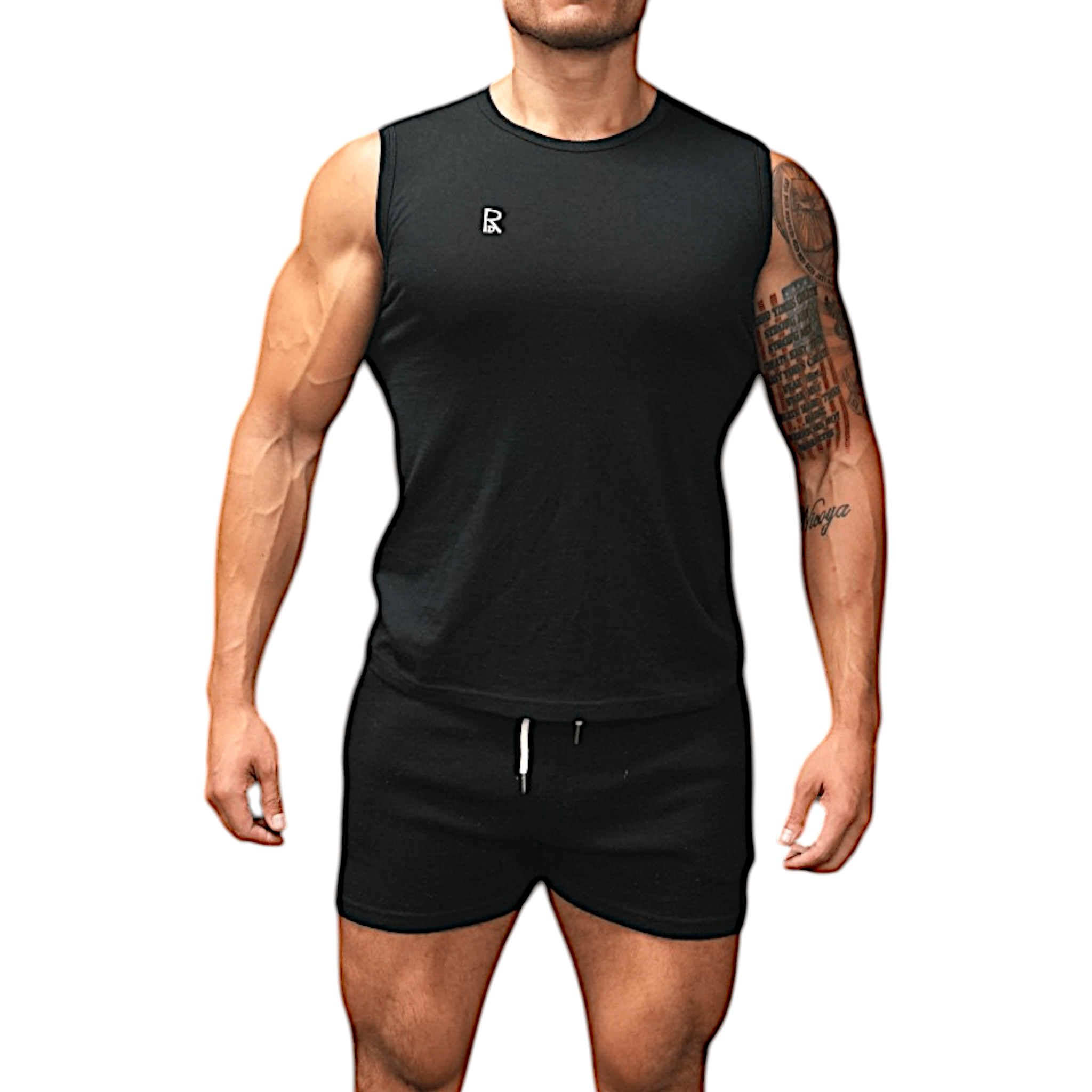 100% Superfine Mens Merino Wool Tank Top