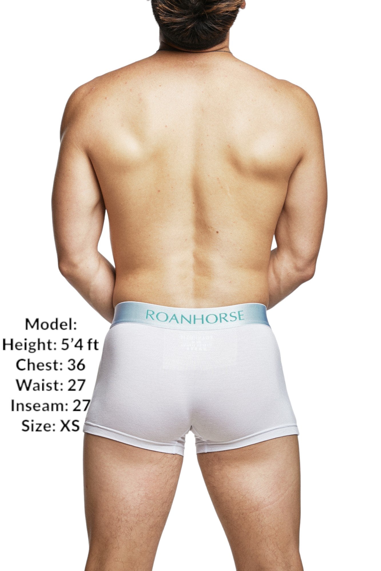 White Premium Men's Bamboo Underwear 3 Pack: Eco-Friendly Comfort for Every Day