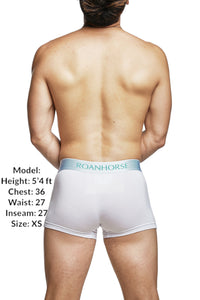 White Premium Men's Bamboo Underwear 3 Pack: Eco-Friendly Comfort for Every Day