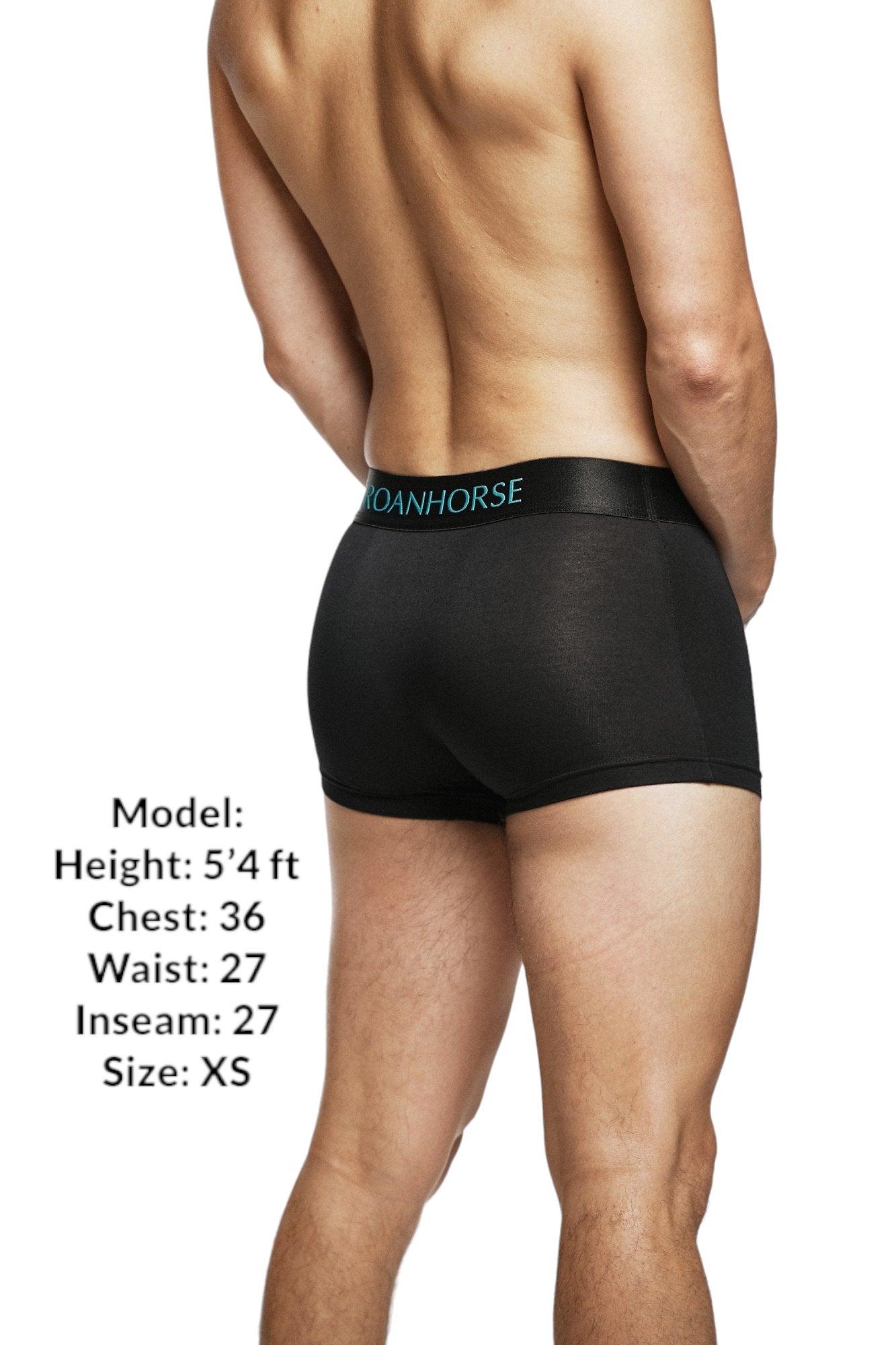 Black Premium Men's Bamboo Underwear 3 Pack: Eco-Friendly Comfort for Every Day